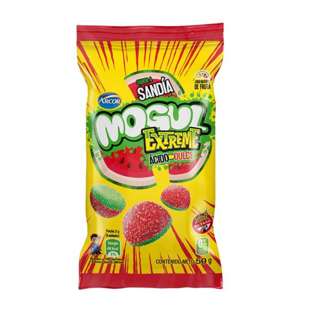 Arcor mogul sandia extreme 10 x 55 grs