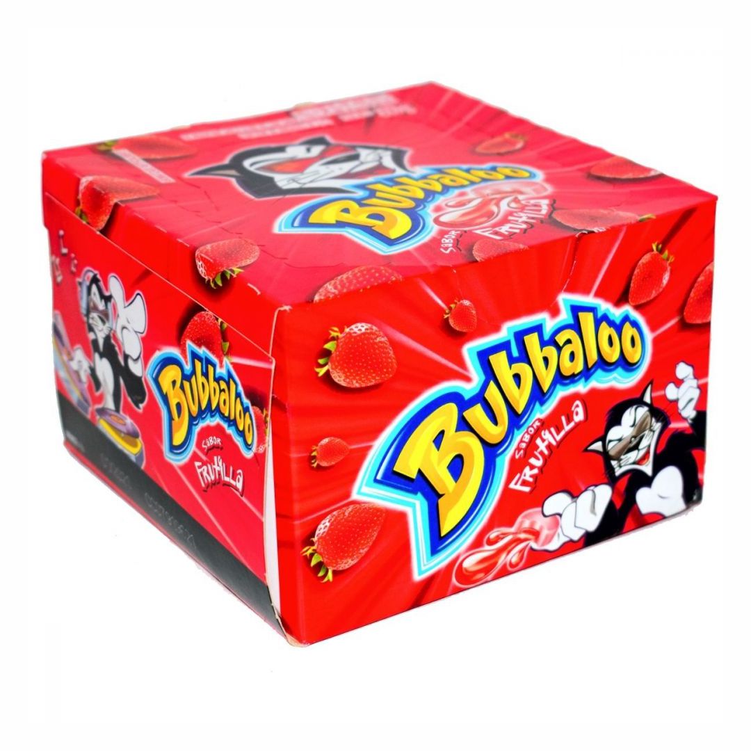 Bubbaloo frutilla x 60 u