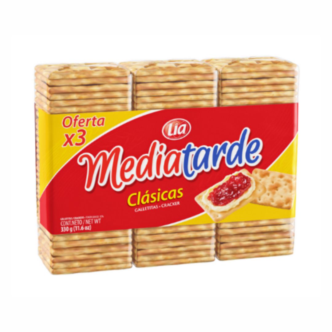 Media tarde tripack 14 x 315 grs