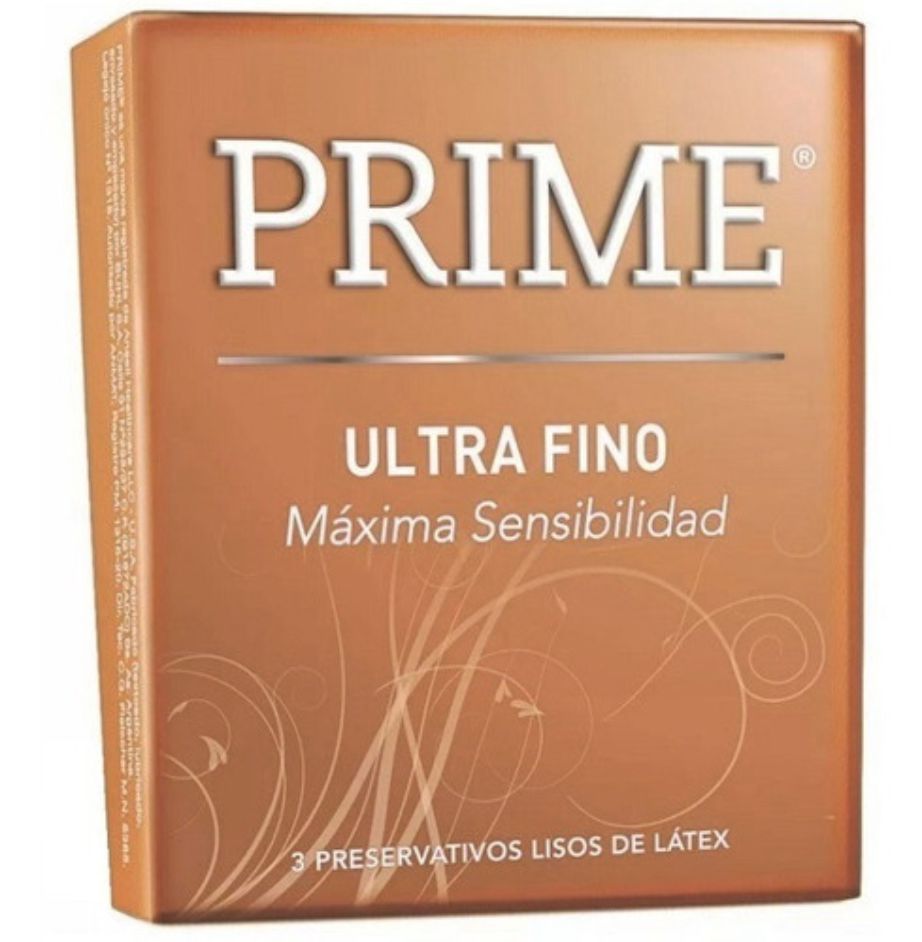 Prime marron ultra fino x 3u