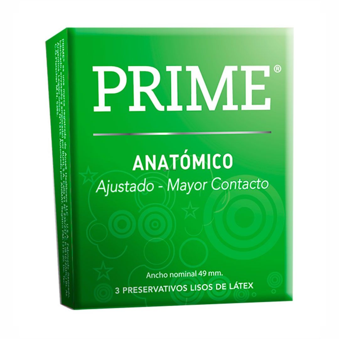 Prime verde anatomico x 3 u