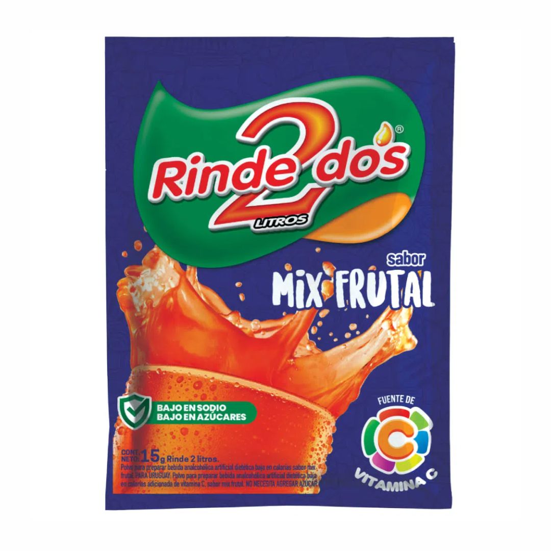 Rinde 2 Mix frutal 24 x 10 u. - Distribuidora Aligol
