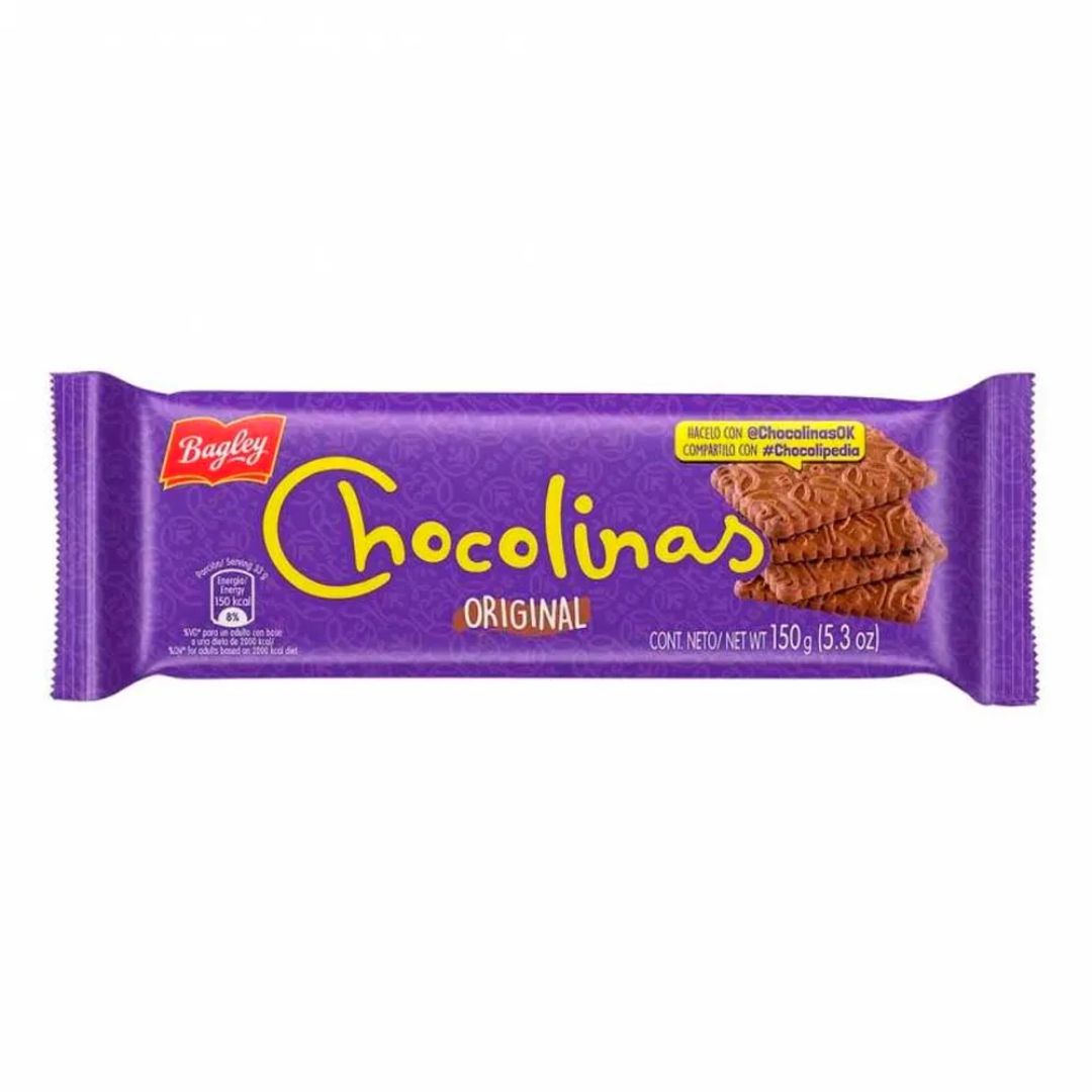 Chocolinas x 150 grs